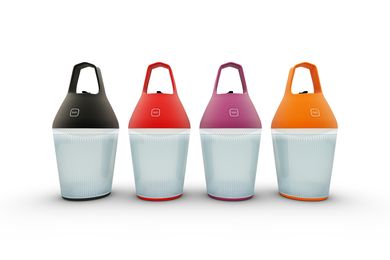 The O’Sun Nomad solar rechargeable lamp by Alain Gilles.