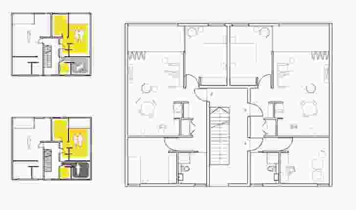 Proposed furnished two-bedroom apartment and flexible options.