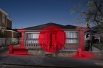 Ian Strange turns condemned suburban house into temporary gallery