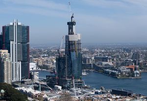 The Crown Casino rising over the Barangaroo precinct on Sydney Harbor was approved without a competitive tender or public planning assessments.