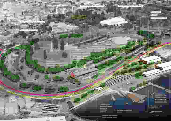 Queens Domain Master Plan 2012-2032 by Inspiring Place.