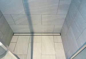 Wall-to-wall shower channels specified for Victoria & Vine