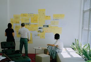 Inside Hassell’s Melbourne office: complex urban design projects are realized in a variety of work settings.