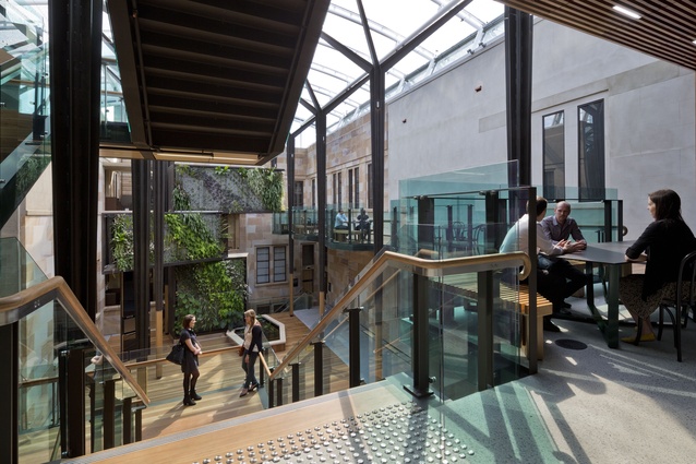 The University of Queensland Global Change Institute (Qld) by Hassell.
