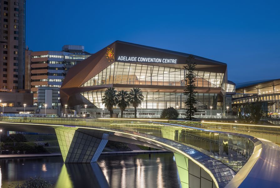 The Adelaide Convention Centre's East Building by Woods Bagot.