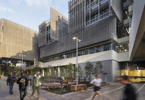 The Melbourne School of Design’s Glyn Davis Building by John Wardle Architects and NADAAA.