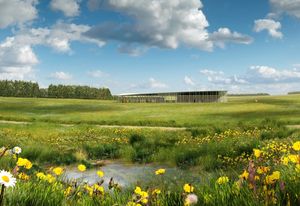 Denton Corker Marshall's design for a new visitor centre at Stonehenge.