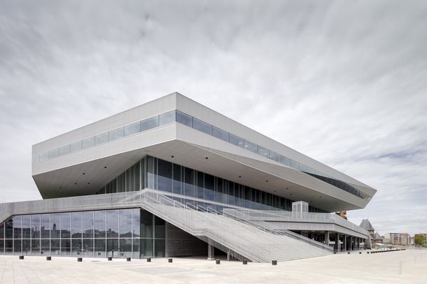 Dokk1 public library Aarhus, Denmark designed by Schmidt Hammer Lassen Architects.