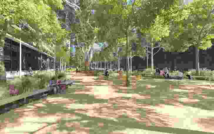 A current project that the City Design and Projects team is working on is the redesign of Southbank Boulevard to provide more public open space in one of the densest areas in Melbourne.