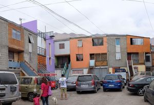 Quinta Monroy, an incremental housing development by Elemental, Chile.