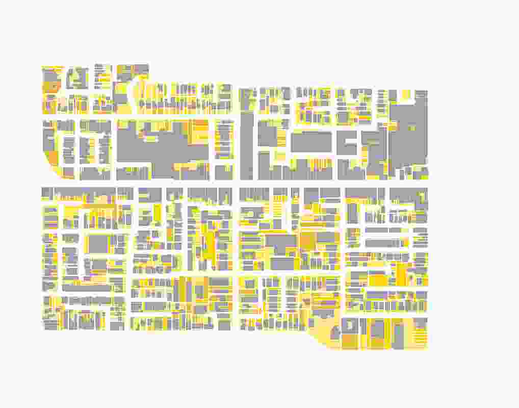 These diagrams explore issues of the small scale, and informal, in contrast to the linearity of the high street.