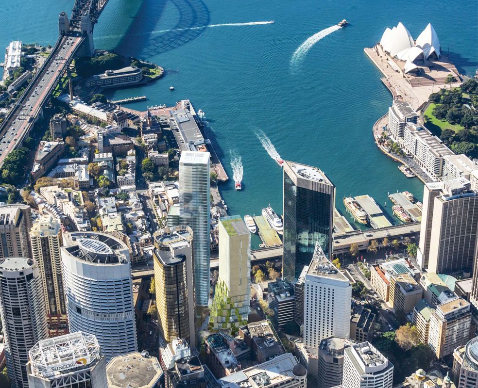 New visions of Kengo Kuma's first Australian tower | ArchitectureAu