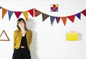 Kate stokes in her studio in melbourne.