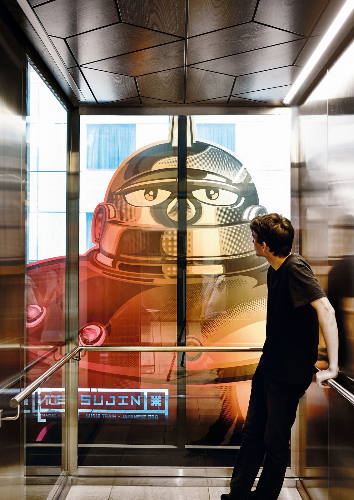 Tetsujin Building Dual dining: Tetsujin | ArchitectureAu