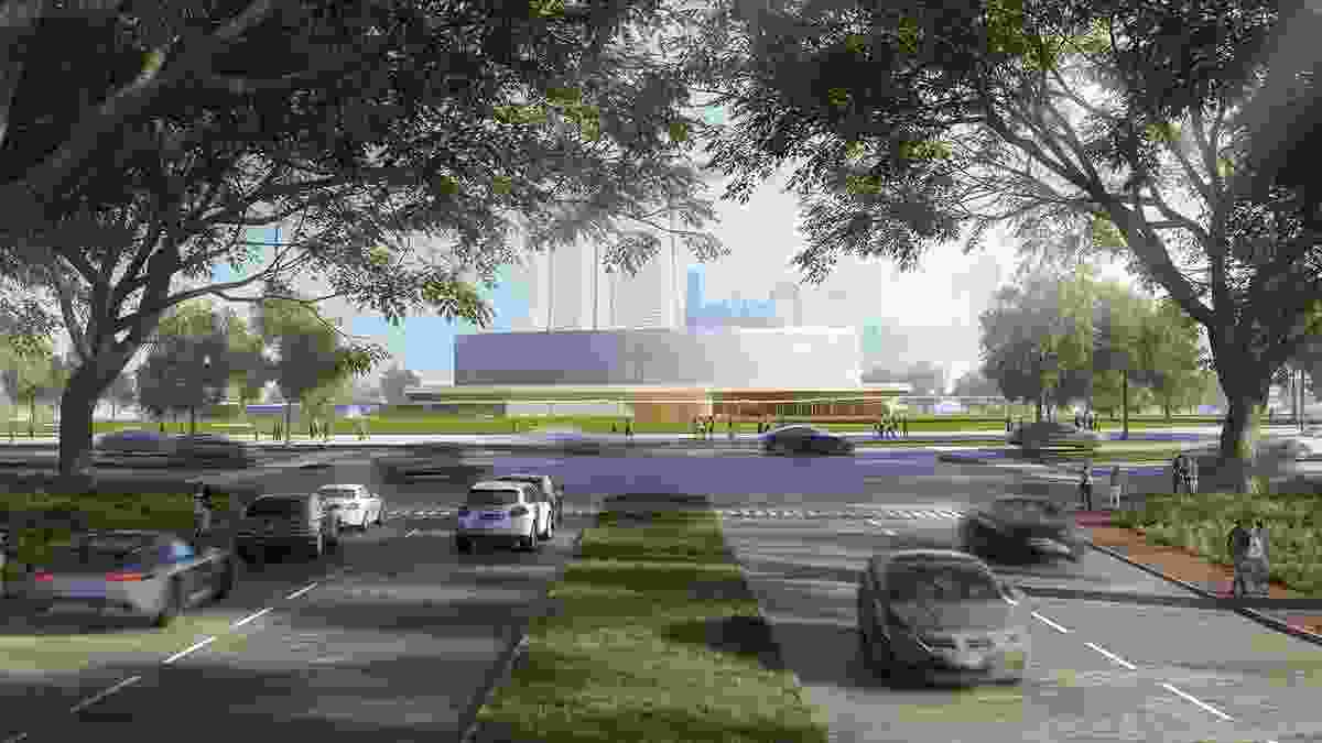 Singapore Founders Memorial proposal by 8DGE and RSP Architects.