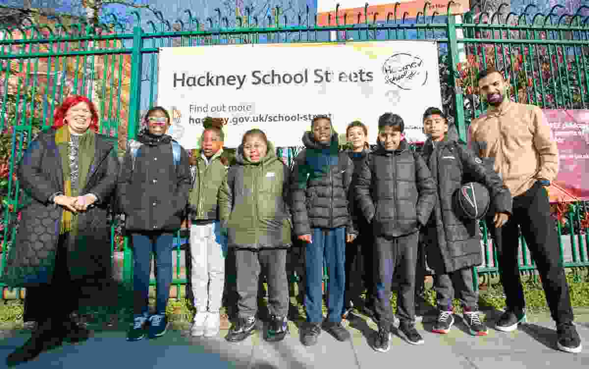London’s School Streets program increased childrens’ rates of walking and biking in Hackney.