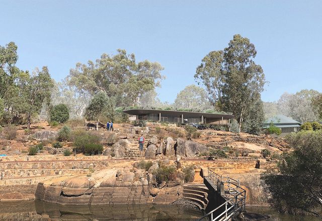 John Forrest National Park redevelopment by Gresley Abas and Department of Biodiversity, Conservations and Attractions.