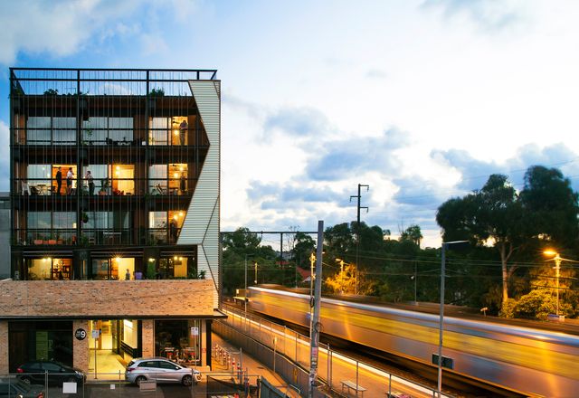 Located in the Melbourne suburb of Brunswick, The Commons is a twenty-four unit residential development conceived as a vertical community.