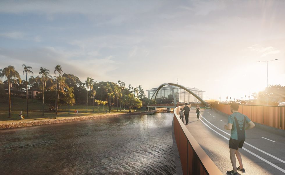 Another Green Bridge Design Finalized For Brisbane | ArchitectureAU