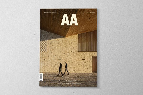 Architecture Australia January/February 2019.