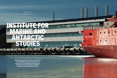 Institute for Marine and Antarctic Studies by John Wardle Architects and Terroir, architects in association.