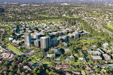 The proposed masterplan for Telopea led by Urbis.