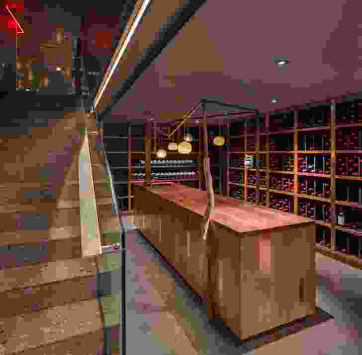 The downstairs cellar at Penfolds Magill Estate Restaurant. 