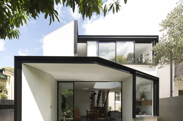 Unfurled House by Christopher Polly Architect.