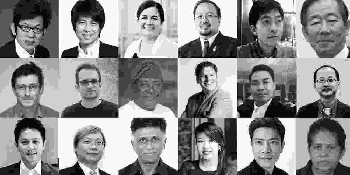 The jury for the 2017 IFLA ASIA-PAC LA Awards. 