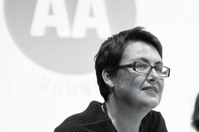 Justine Clark at AA Roundtable 03 in 2010.