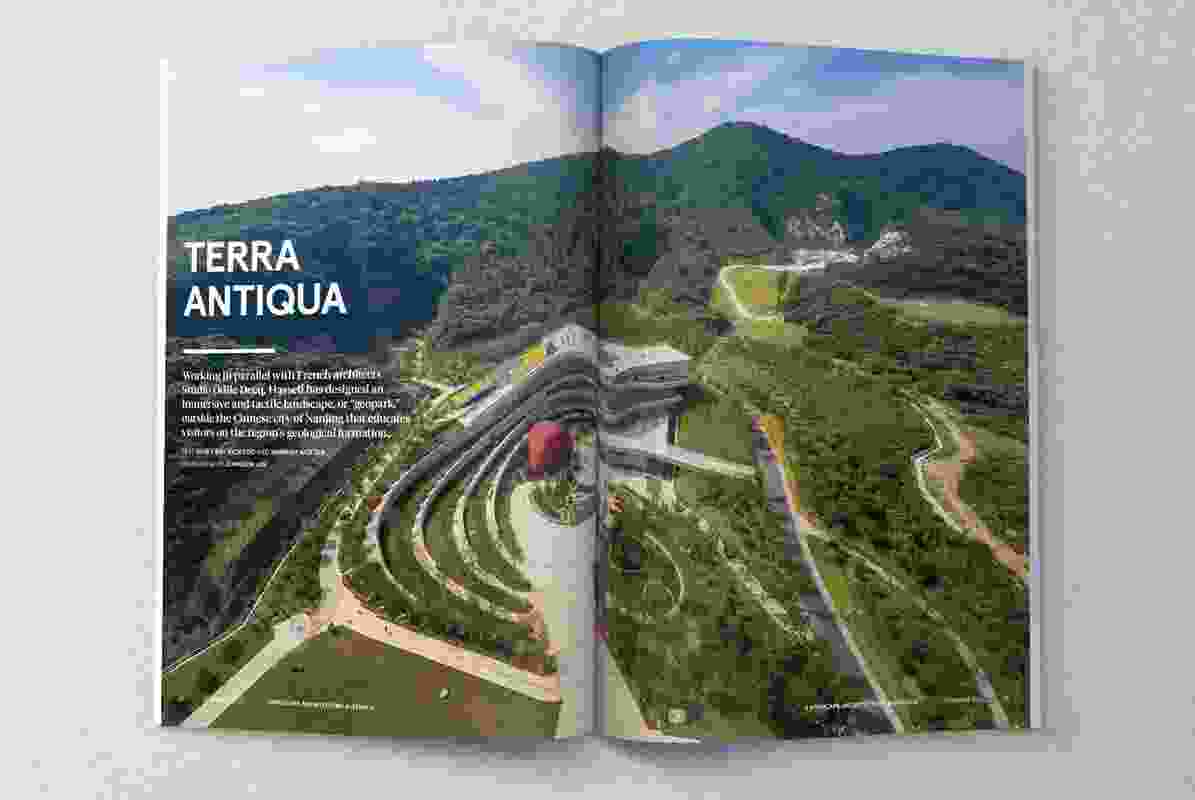 A spread from Landscape Architecture Australia issue 153, February 2017.