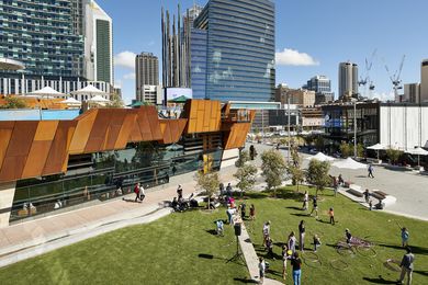Yagan Square by Aspect Studios, Lyons Architecture and Iredale Pederson Hook