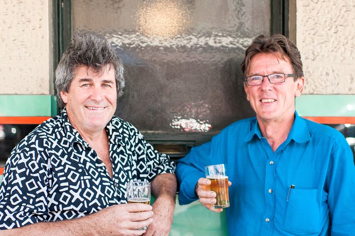 Phil Harris and Adrian Welke, co-founders of Troppo Architects.