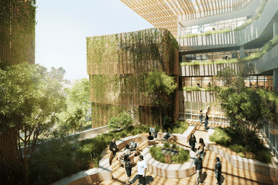 Indicative design of the UTS Indigenous college.