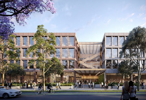 Bourke & Bowden Alexandria indicative design by Bates Smart.