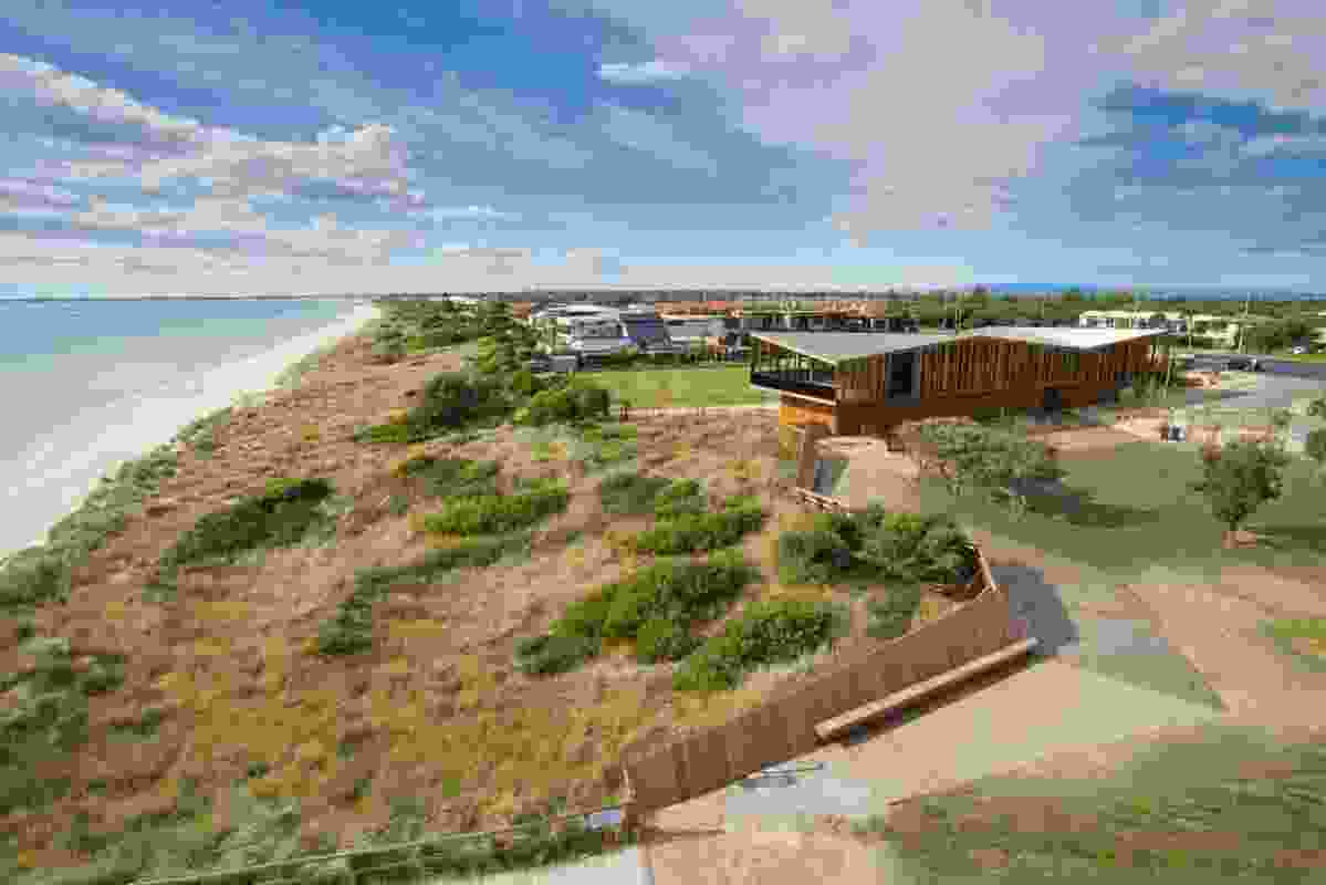 Keast Park by Site Office marries architecture and landscape to define the transition from coastal dune to built environment.