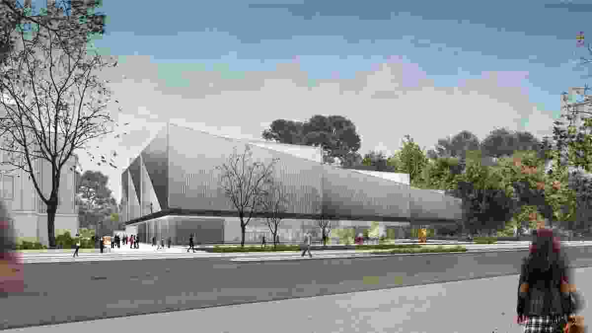 The winning proposal for Adelaide Contemporary by Diller Scofidio and Renfro and Woods Bagot.