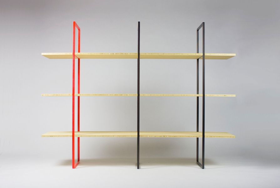 Allen shelving unit from Savage Design.