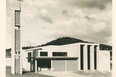 The Church of the Incarnation in Lindisfarne, Tasmania, designed by Lindsay Wallace Johnston, was a radical attempt to realize a liturgically driven, non-monumental modern church architecture that aimed to build community.