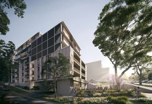 The proposed residential building that is the subject of the development application, by Chrofi.