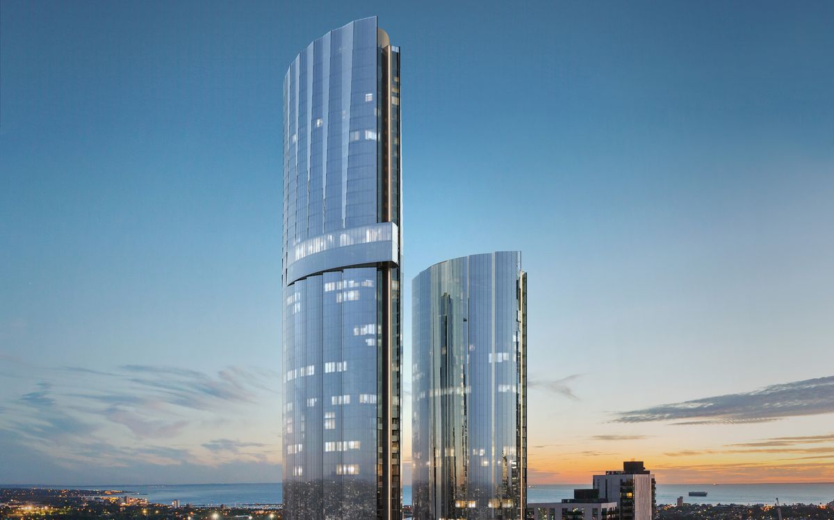 Cox Architecture S Melbourne Square Towers Unveiled Architectureau