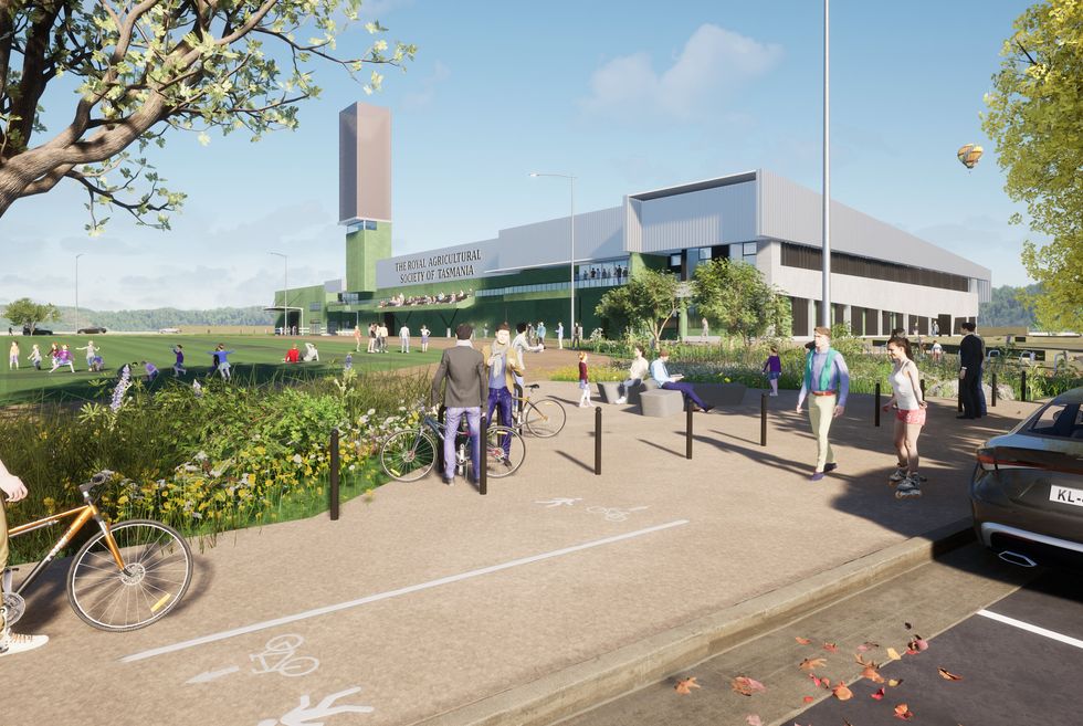 Hobart’s showground plans on show | ArchitectureAu