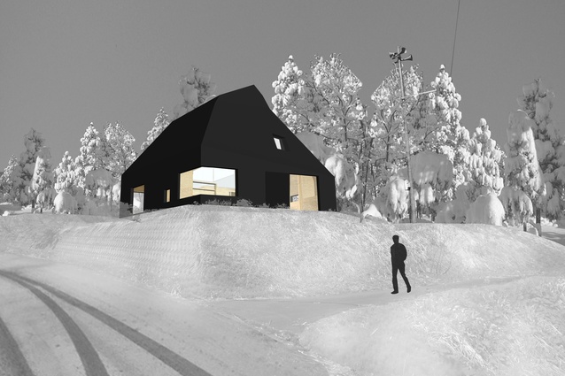 A finalist – the proposal by Andrew Burges Architecture.