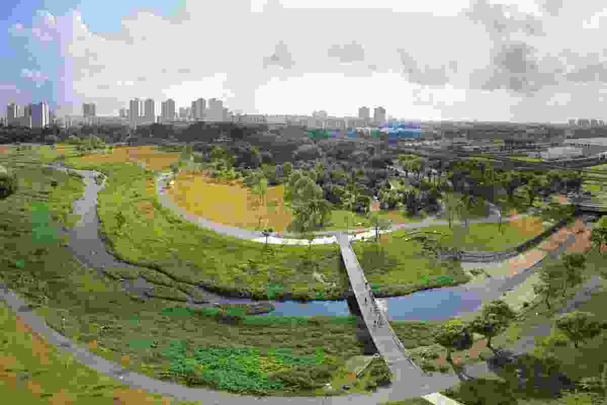 World Landscape of the Year at WAF 2012 - Kallang River Bishan Park by Atelier Dreiseitl.