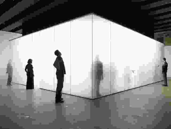 Blind Light exhibition with Antony Gormley, 2007. 