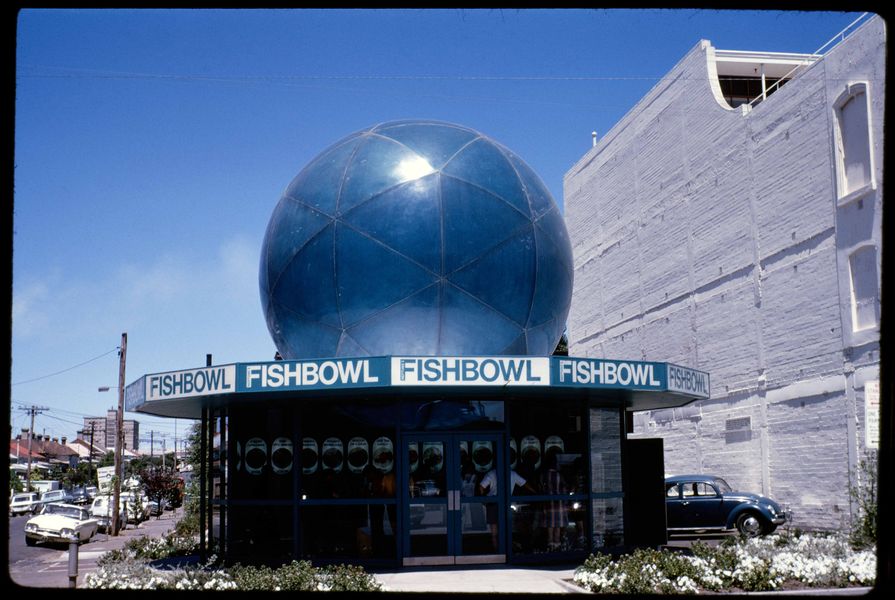 Neptune’s Fishbowl in South Yarra by Robin Boyd, completed 1970. 