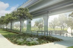 Linear park to fill in space under new Melbourne ‘sky rail’