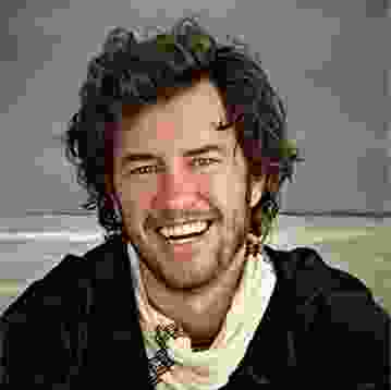 Blake Mycoskie, founder and chief shoe giver of TOMS.