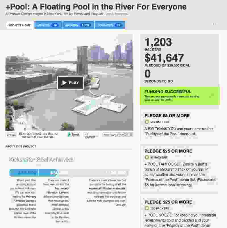 The +Pool on Kickstarter.