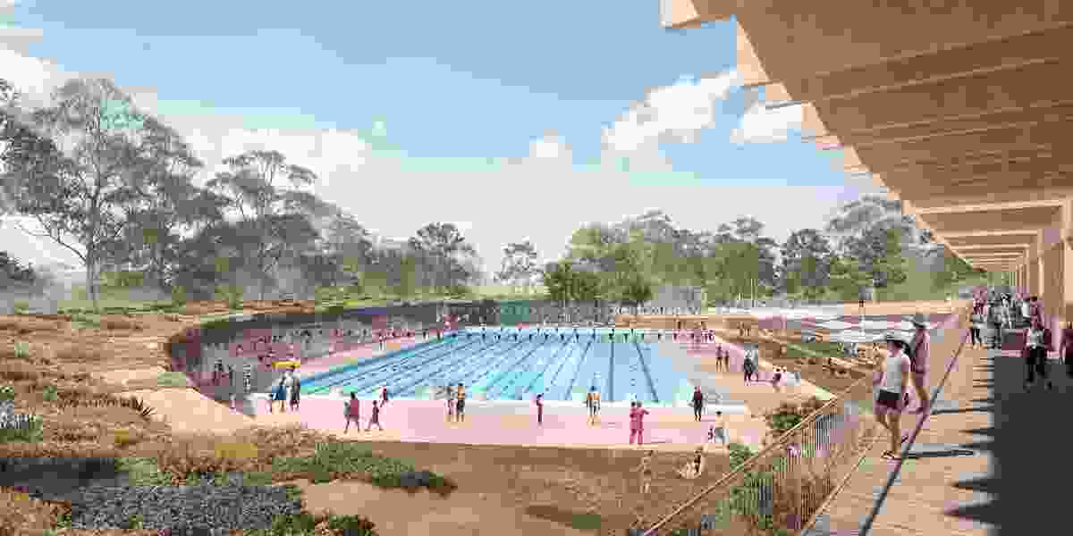 Parramatta Pool competition entry by Aileen Sage.